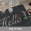 Paillasson pour porte d'entrée Hello Welcome Mat