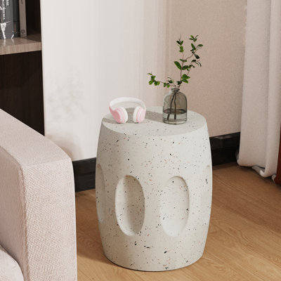 Eswin Concrete Top End Table