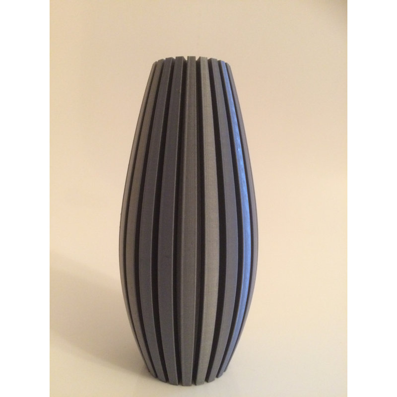 Geoffroy Handmade Table Vase, Grey