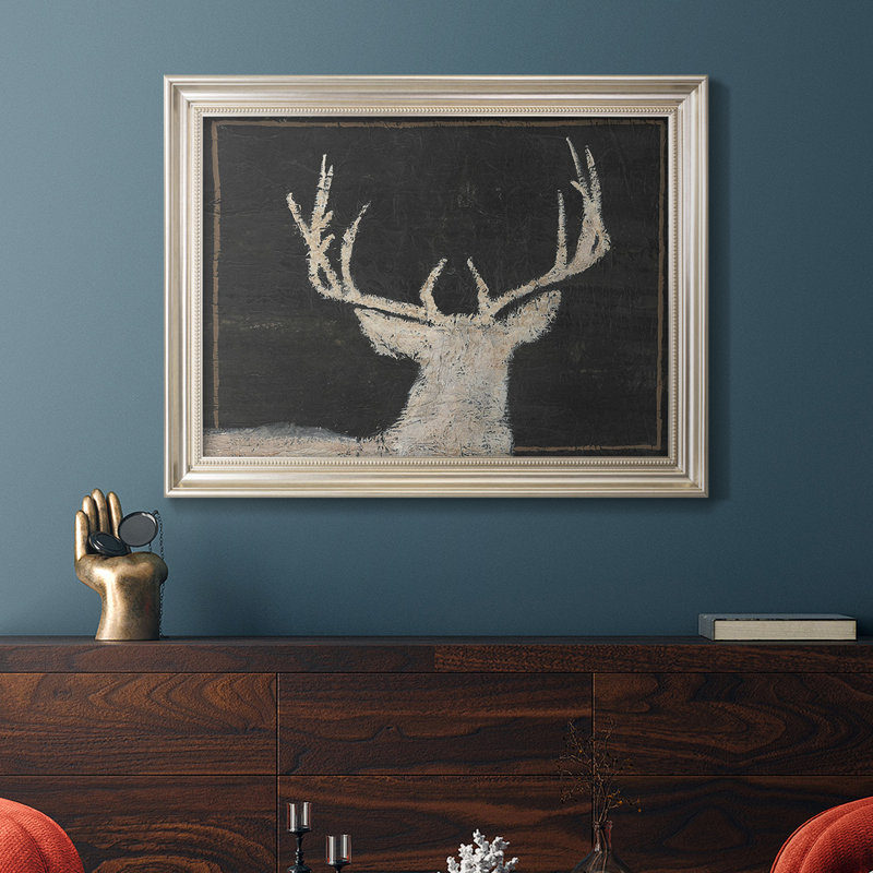 Brow Tine Deer II " Brow Tine Deer II ", 41" W x 29" H