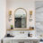 Mavis Raindrop Solid Thick Glass Armed Cord Wall Sconce-70060919