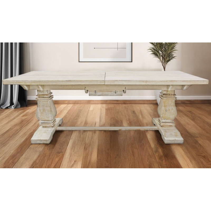 Table de salle à manger rectangulaire 90 po