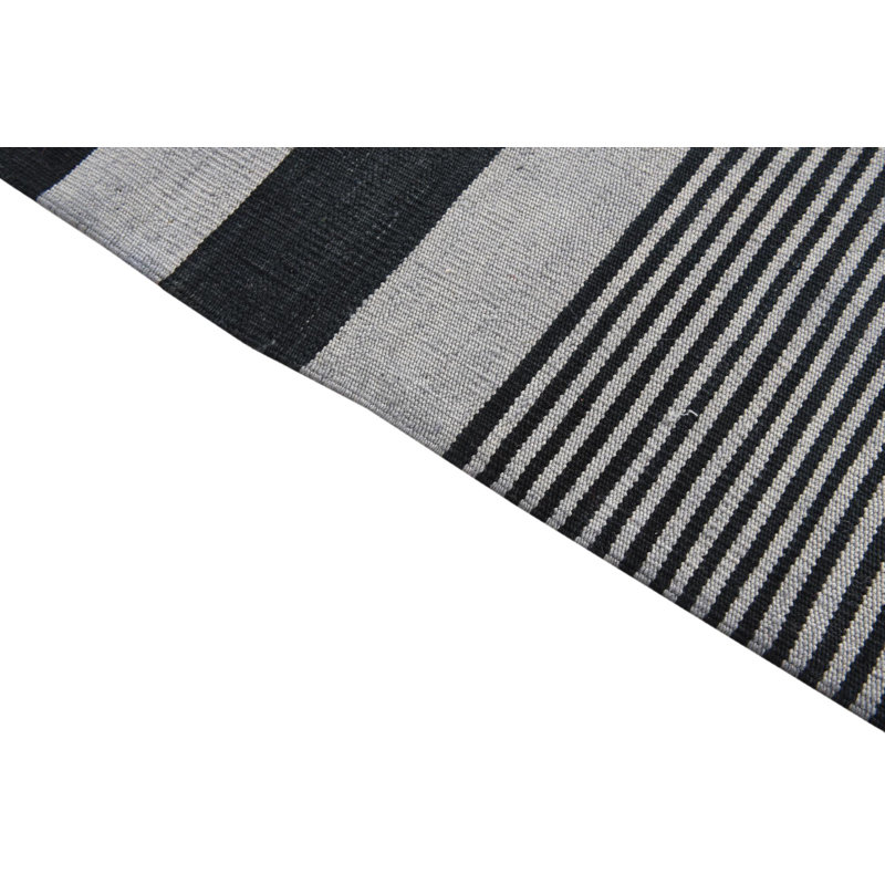 Orta Black Gray Rug