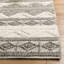 Tapis gris / beige en laine / coton tissé à la main Southwestern-878566753