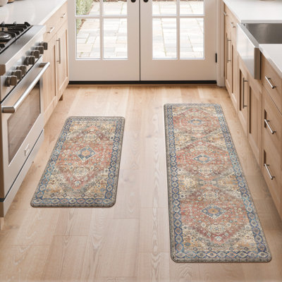 Tapis de cuisine imperméable anti-fatigue anti-dérapant
