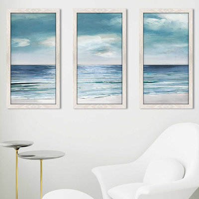 " Blue Silver " 3 - Pieces