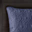 Courtepointe bleu marine / très grand bleu marine - Coton prélavé pour une literie de chambre à coucher fascinante