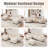 Footstool, Can Be Used In Conjunction With Sofa,Having Multiple Combinations-1451428875