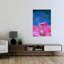«Poppy Moon Field», impression délicate de fleur de coquelicot-129717072
