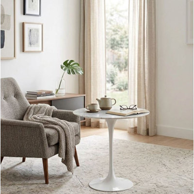 Table d'appoint en marbre Sirena