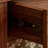 Retro Solid Wood Console Table with 1 Drawer