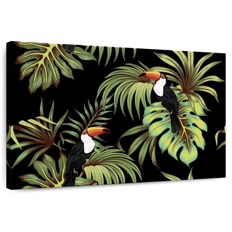 Brampt Vintage Toucan, 16" H x 24" W