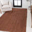 Tapis terre cuite tissé à la main kurland Pata-1057600641