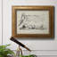 «Sketched Barn View I», reproduction d'art sur toile encadrée
