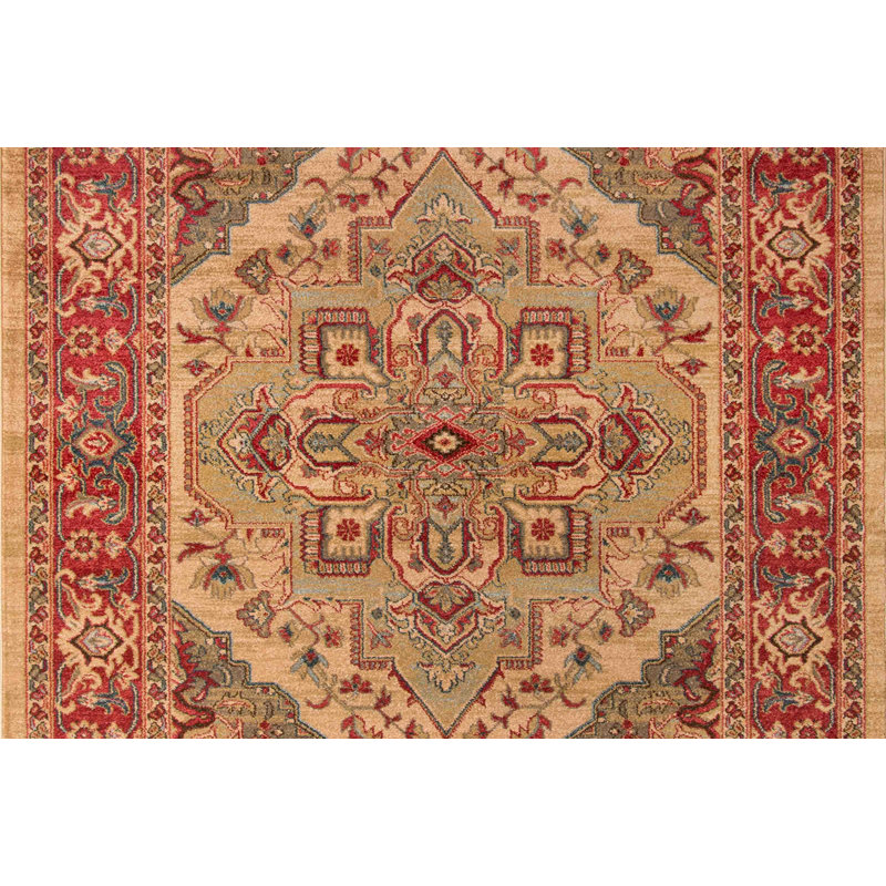 Gundars Beige Rug, Rectangle 5'3" x 7'6"
