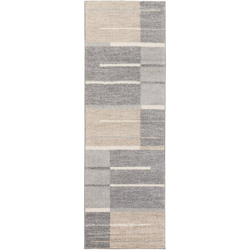 Akinola Geometric Indoor Rug, Runner 2'7" x 8'