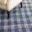 Denim Plaid Handwoven Cotton Rug-22693336