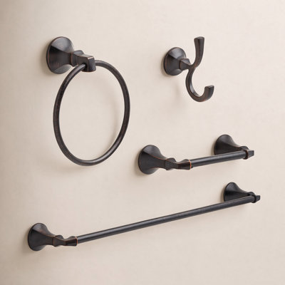 Ashlyn 4-Piece Bathroom Hardware Set