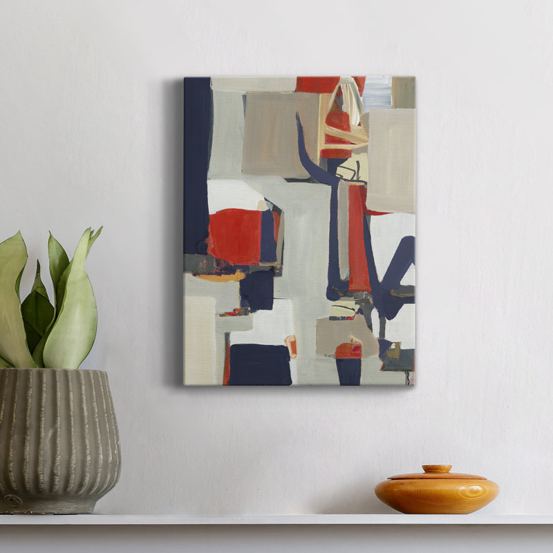 ORANGE CRUSH - Impression sur toile tendue, H 12 po x l 8 po x P 1 po