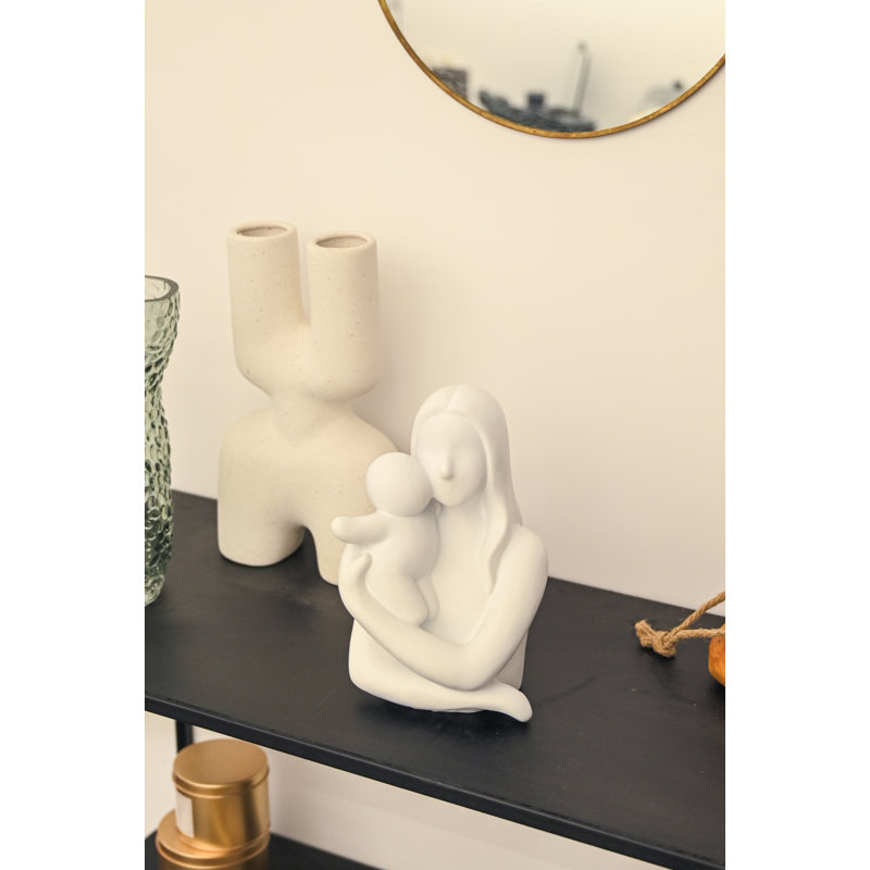 Figurines et sculptures de table sphériques faites à la main