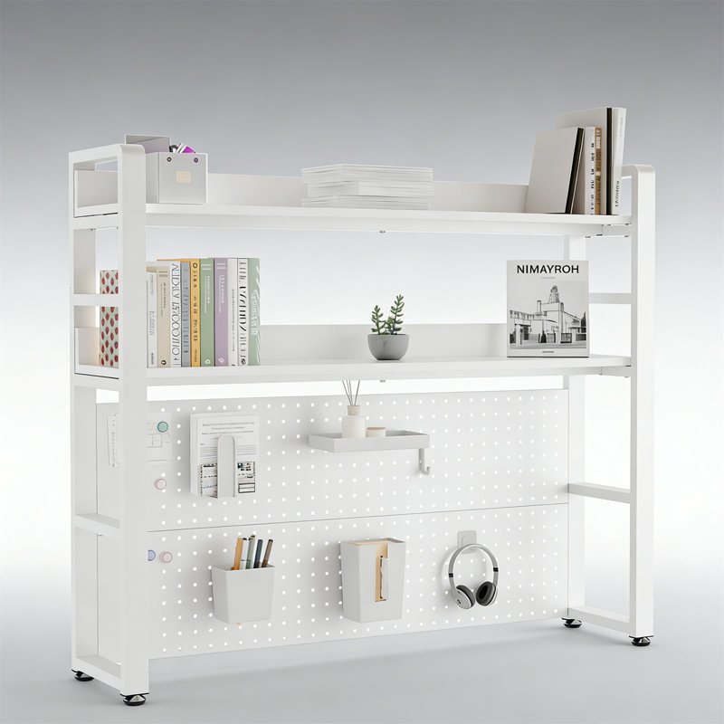 93cm H x 110cm W Metal Bookcase