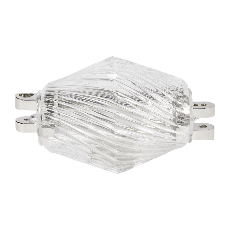 Collier 240 Chandelier, 89.7" H x 2" W x 2" D, Polished Nickel, 2700K