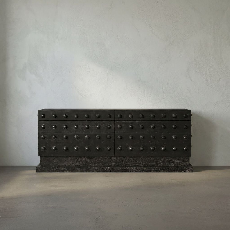 Didier 6 - Drawer Solid Wood Dresser