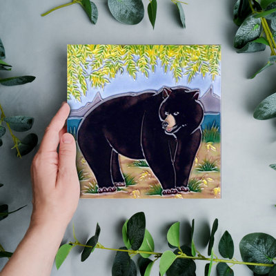 Plaque de cuisson murale Bear and Tree