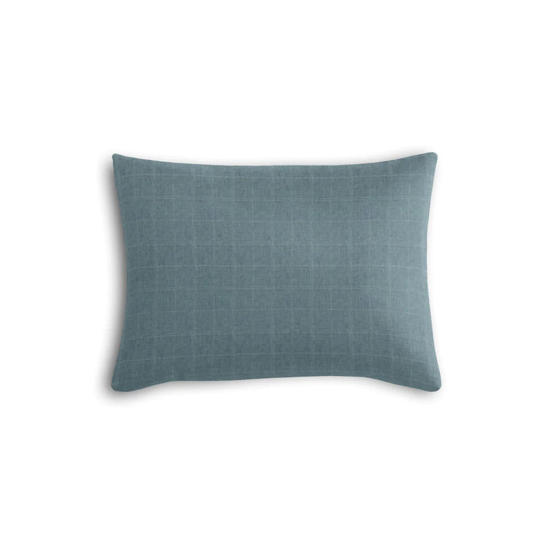 Housse et insert de coussin rectangulaire Langdon, Chambray, 14 po x 48 po