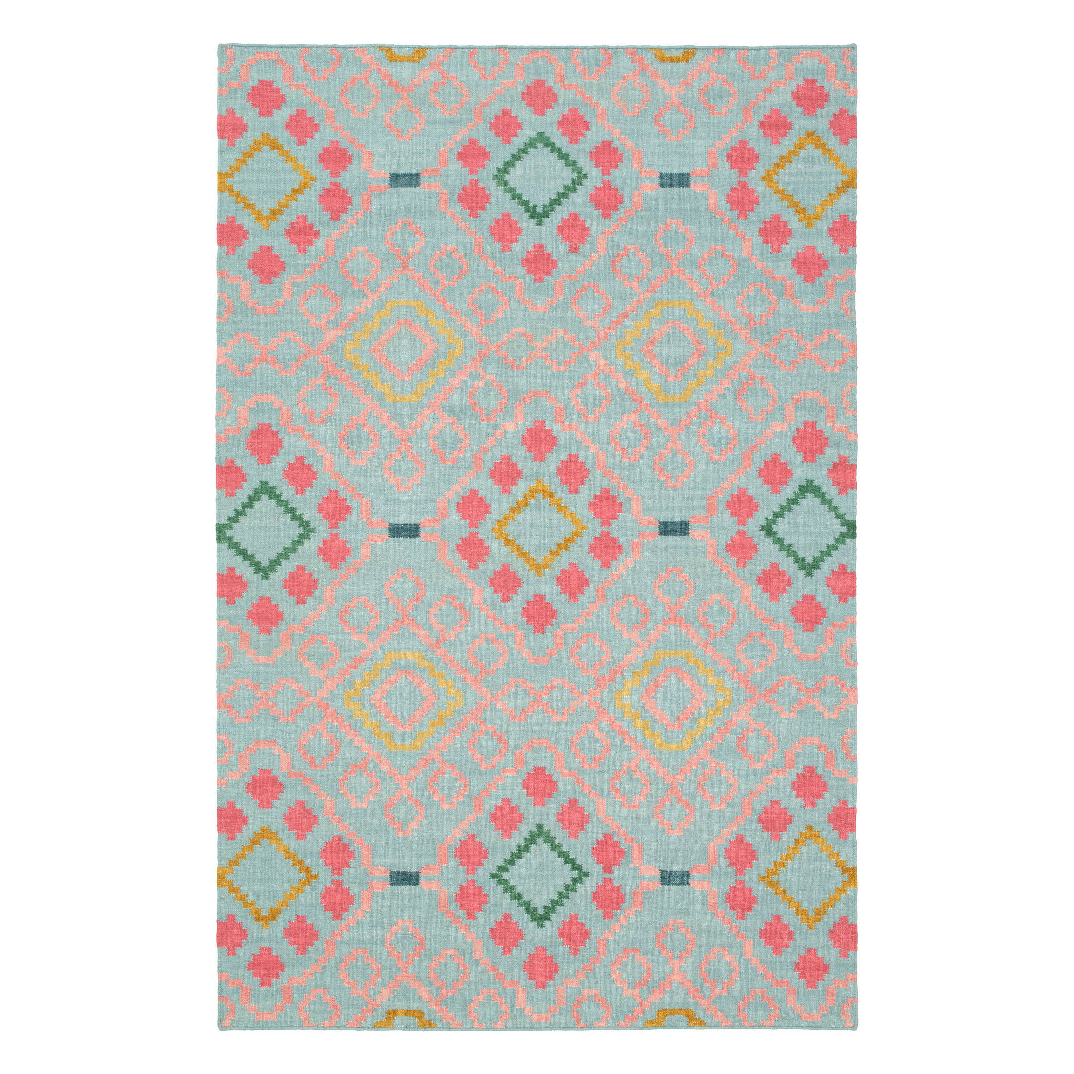 Dash and Albert Rugs Kit Kemp x Annie Selke Jelly Roll Multi Handwoven ...