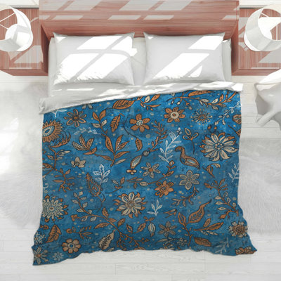Floral Botanical Pattern Comforter