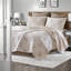 Cotton Blend Floral Quilt Set