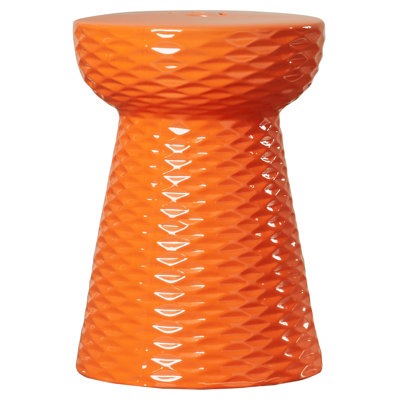 Verne Ceramic Accent Stool