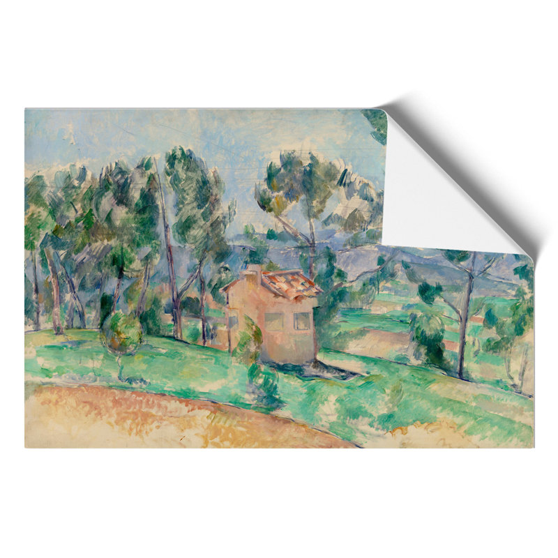 Hunting Cabin in Provence by Paul Cezanne - Frameless Print, 42cm H x 59cm W x 0.1cm D