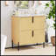 Meuble-lavabo de 30 pouces avec lavabo en céramique, tiroirs pleine extension, glissières à fermeture en douceur, conception cannelée-754341436
