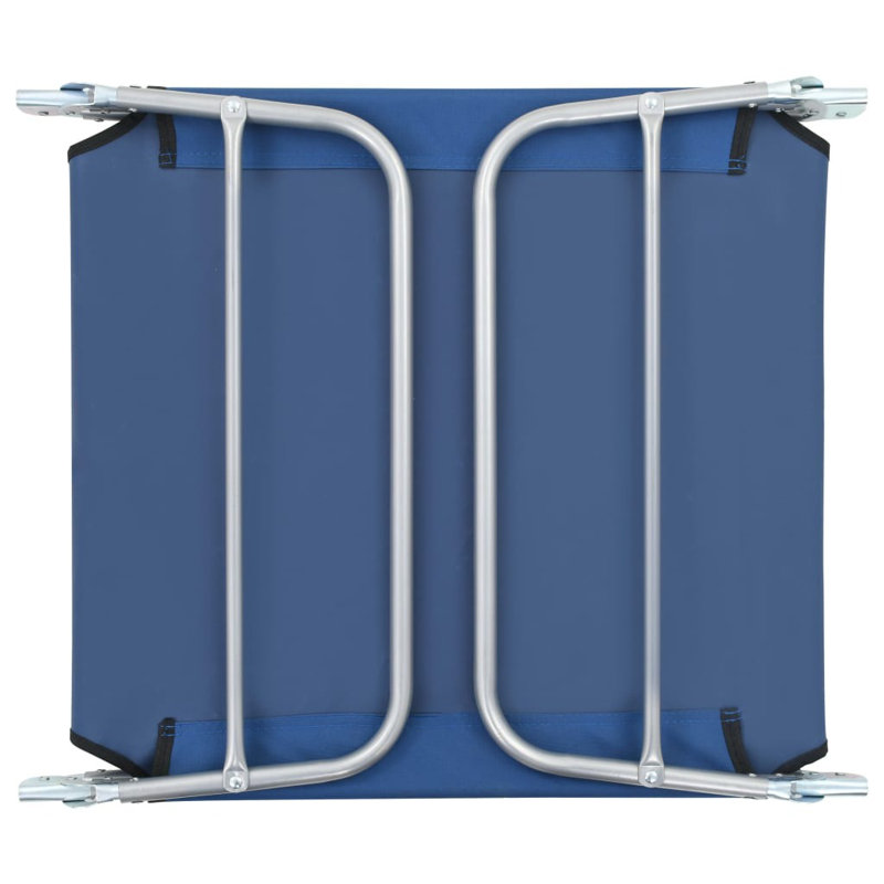 Freels 182cm Long Reclining Single Chaise, Blue