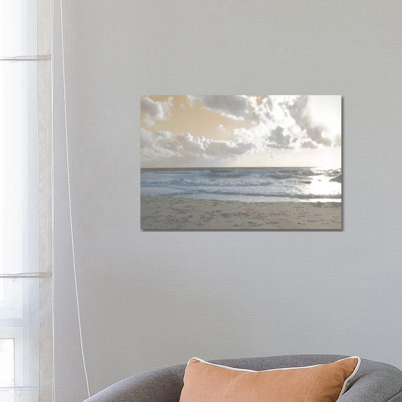Serene Sea III by Sharon Chandler - Wrapped Canvas Gallery-Wrapped Canvas Giclée, 66.04 cm H x 45.72 cm W