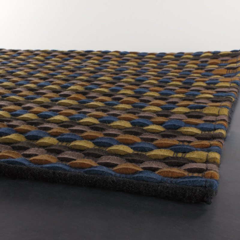 Tapis tissé à la main Eastweald, Rectangle 5 pi x 7 pi 6 po
