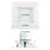 4" High Output Selectable CCT New Construction LED Retrofit Recessed Can Light