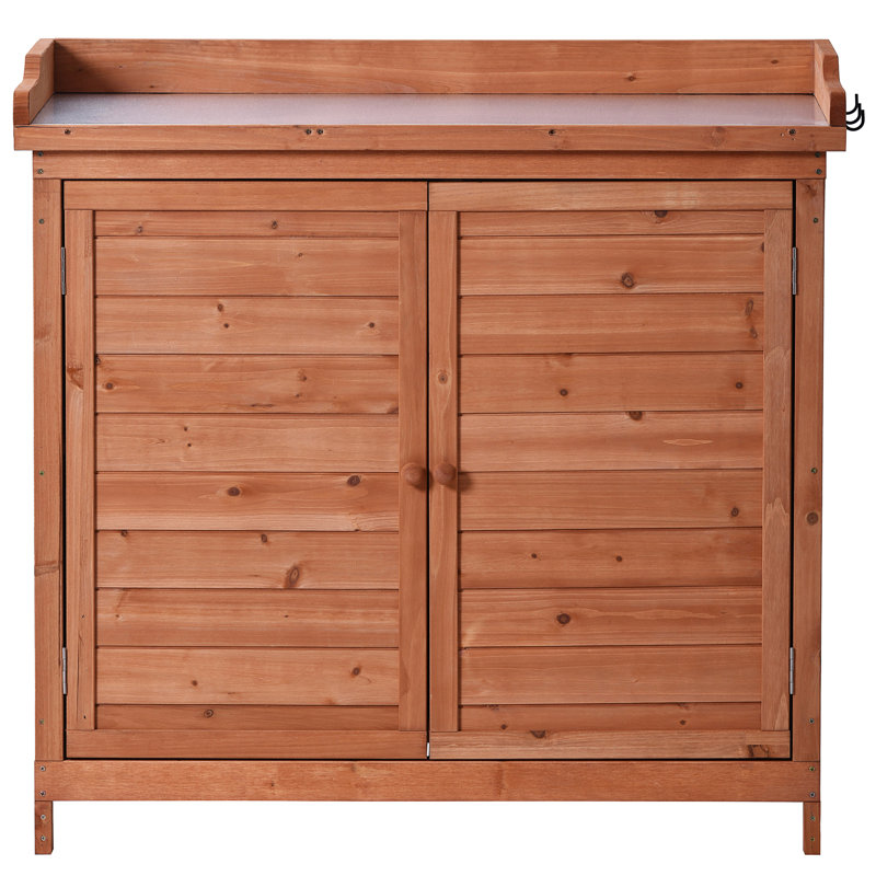 TOPMAX Outdoor 39" Potting Bench Table