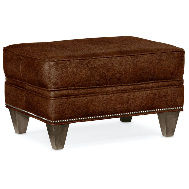 Reddish Ottoman