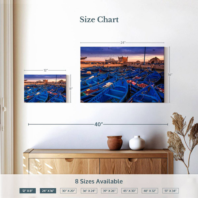 Mehar Essouira, H 16 po x l 24 po