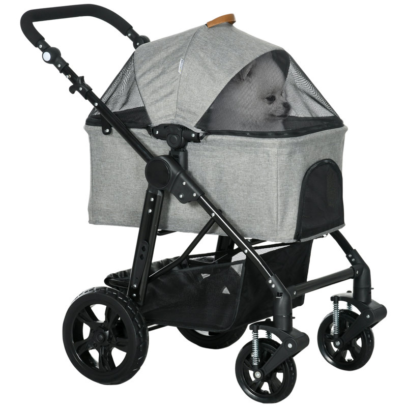 Poussette pliante standard avec support amovible