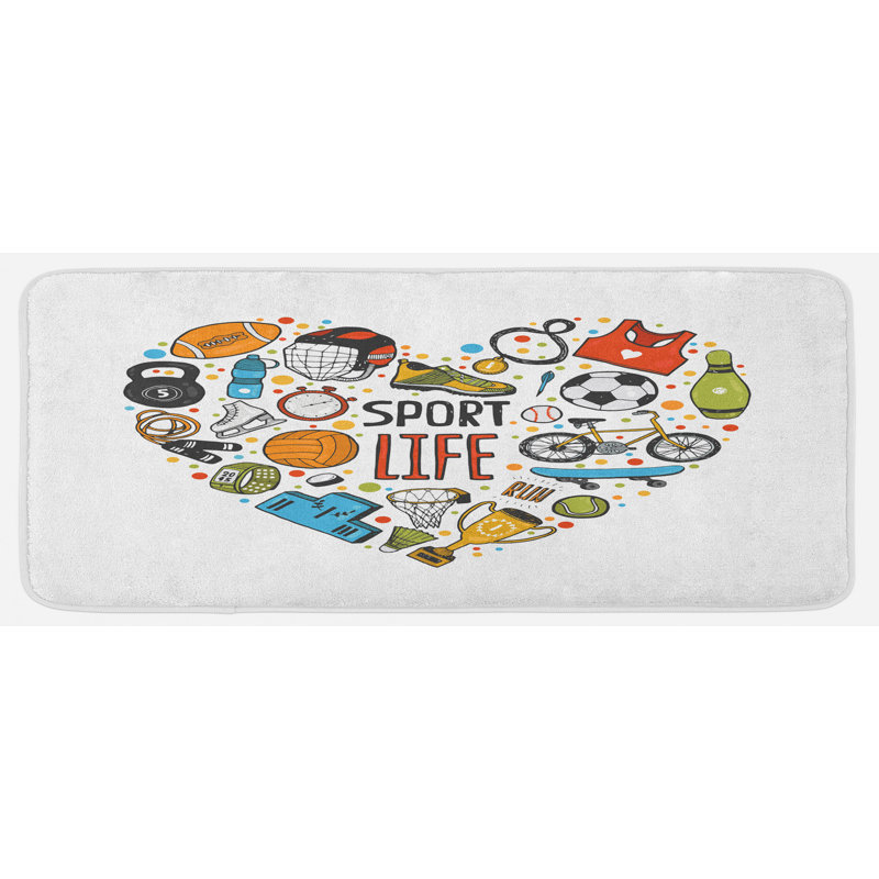 Tapis de cuisine sports
