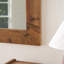Solid Wood Rectangle Mirror