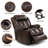 Power Lift Recliner Chair Electric Leather Heated Massage Chair with USB Port and Cupholder-1693500522