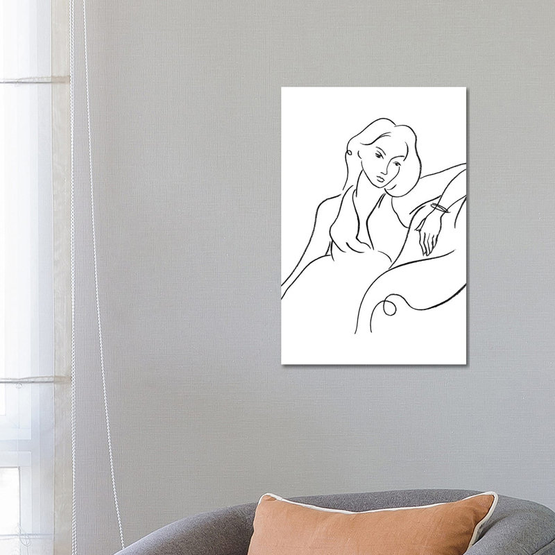 Elegant Portrait II by Ethan Harper - Wrapped Canvas Print, 66.04 cm H x 45.72 cm W
