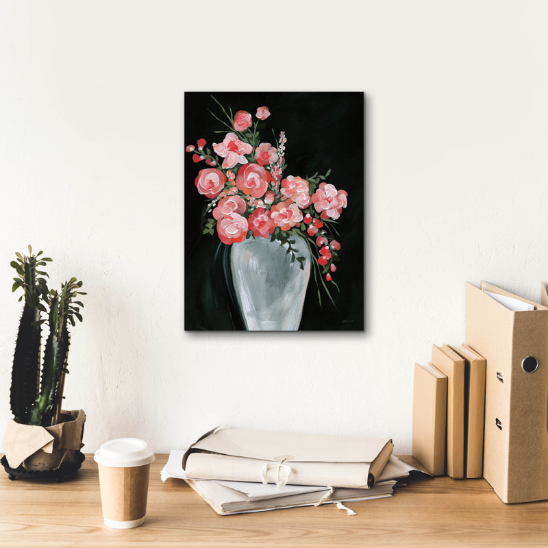 Epic Graffiti 'Botanical Blooms 2'  by Yvette St. Amant Canvas Wall Art, 12" x 16", 16" H x 12" W x 0.75" D