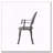 3PC CAST BISTRO SET W ICE BUCKET