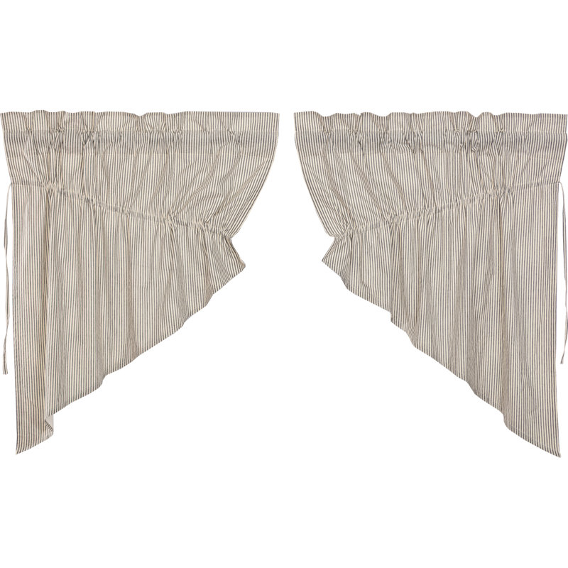 Peltier Cotton Striped Swag Window Valance